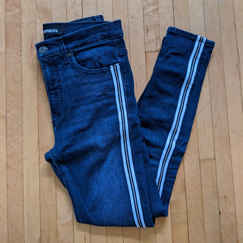 Express Denim Perfect Ankle Jeans